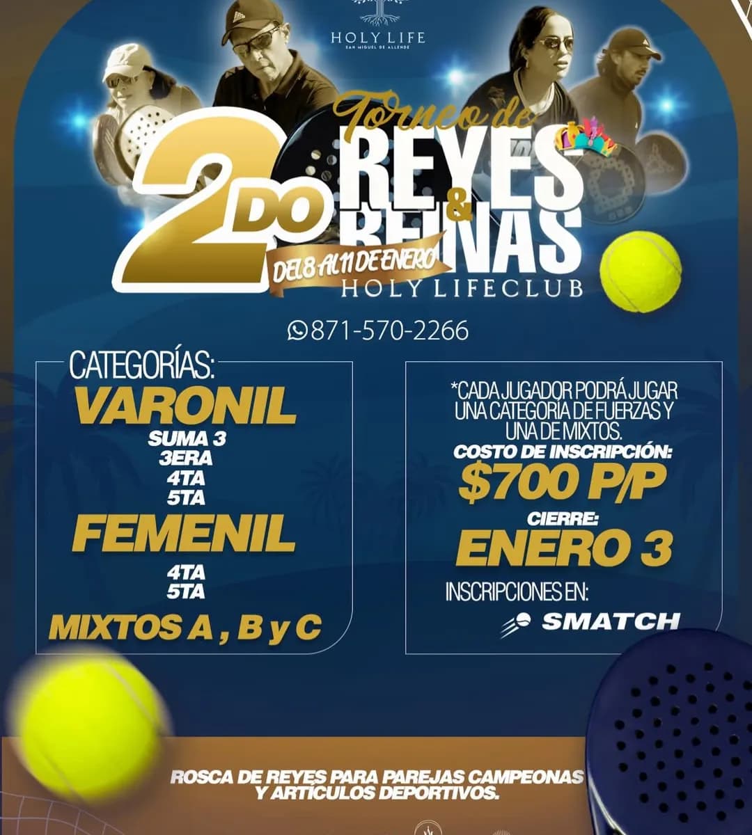 2do Torneo de Reyes y Reinas